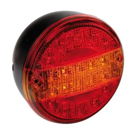 Lampa ΦΑΝΑΡΙ ΠΙΣΙΝΟ ΜΕ 20LED 24V ΣΤΡΟΓΓΥΛΟ 10ΜΜ 1TEM. L9847.6 