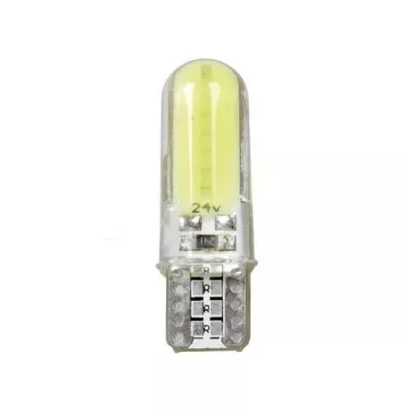 Lampa T10 24-30V W2,1x9,5d MEGA-LED COB 2SMDx12chips 150lm ΛΕΥΚΟ 2ΤΕΜ. L9836.1 