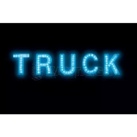 Lampa Λάμπα Γράμμα Αλφαβήτου (A) LED 90mm Μπλε (Blue) L9876.5 