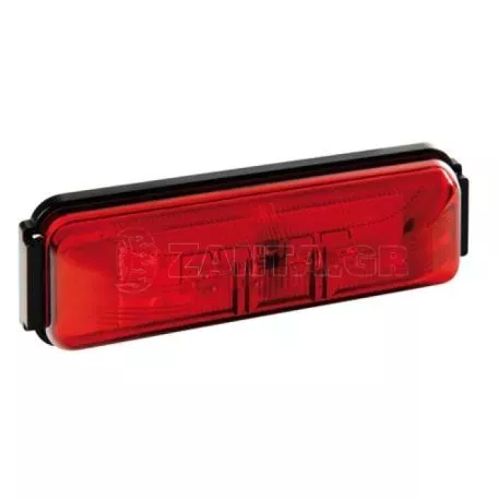 Lampa ΦΩΣ ΦΟΡΤΗΓΟΥ 4LED ΚΟΚΚΙΝΟ 24V 103mm PR7(4x600 MCD)  L9845.8 
