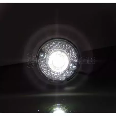 Lampa ΦΩΤΑ ΟΓΚΟΥ ΦΟΡΤΗΓΟΥ 24V 1LED ΛΕΥΚΟ F-12 2ΤΕΜ. L9892.6 