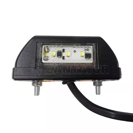 M-tech ΦΩΣ ΟΓΚΟΥ LD703 12/24V 6LED HORPOL ΚΟΚΚΙΝΟ/ ΛΕΥΚΟ (ΔΙΠΛΗΣ ΟΨΗΣ) 8,3 x 3,5 cm -1ΤΕΜ. WMLHOR703/MT 