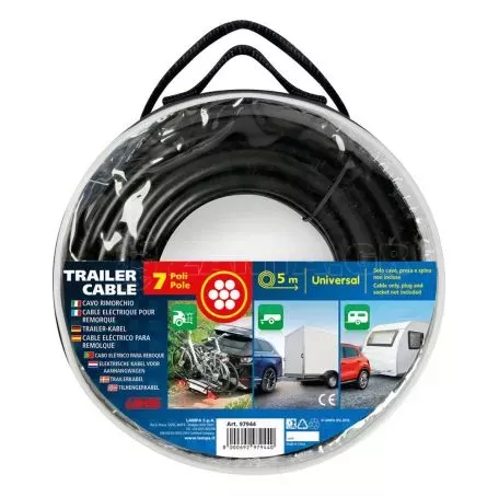 Lampa ΚΑΛΩΔΙΩΣΗ ΓΙΑ ΤΡΕΙΛΕΡ-ΚΟΤΣΑΔΟΡΟ 7PIN 500cm L9794.4 