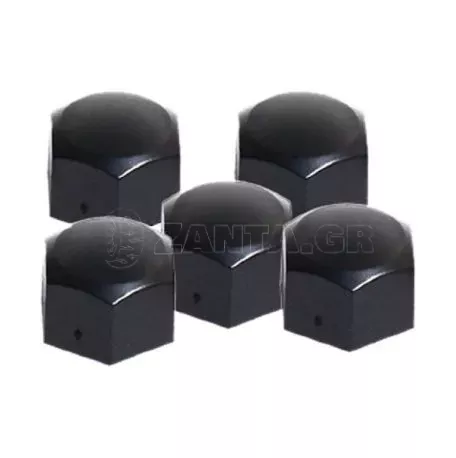 Simoni Racing ΚΑΠΑΚΙΑ ΜΠΟΥΛΟΝΙΩΝ ΖΑΝΤΩΝ ΜΑΥΡΑ 17mm 20 ΤΕΜΑΧΙΑ SRCBN/17 
