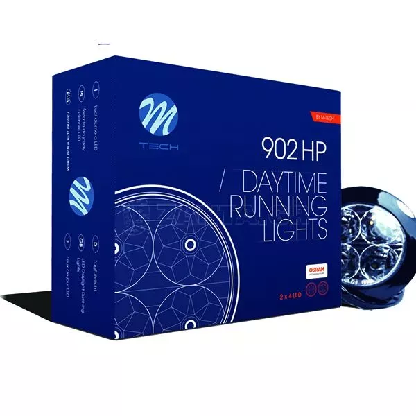 M-tech DRL 902HP 12/24V OSRAM ΠΡΟΣΘΕΤΟ DAYTIME ΔΙΕΘΝΕΣ ΜΕ 2x5HP LED ΣΤΡΟΓΓΥΛΑ 70/90x49mm 2ΤΕΜ. DL-LD902/MT