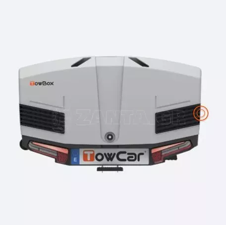 ENGANCHES ARAGON ΜΠΑΓΚΑΖΙΕΡΑ ΚΟΤΣΑΔΟΡΟΥ 400 LT TOWBOX V3 CLASSIC GREY (ΓΚΡΙ) ΜΕ LED ΦΑΝΑΡΙΑ TB.TV3XGG0 