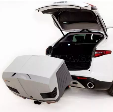 ENGANCHES ARAGON ΜΠΑΓΚΑΖΙΕΡΑ ΚΟΤΣΑΔΟΡΟΥ 400 LT TOWBOX V3 CLASSIC GREY (ΓΚΡΙ) ΜΕ LED ΦΑΝΑΡΙΑ TB.TV3XGG0 