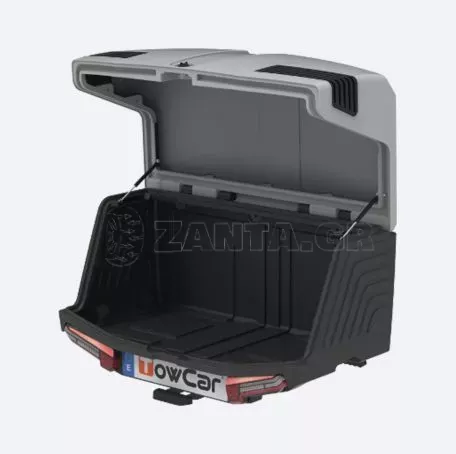 ENGANCHES ARAGON ΜΠΑΓΚΑΖΙΕΡΑ ΚΟΤΣΑΔΟΡΟΥ 400 LT TOWBOX V3 CLASSIC GREY (ΓΚΡΙ) ΜΕ LED ΦΑΝΑΡΙΑ TB.TV3XGG0