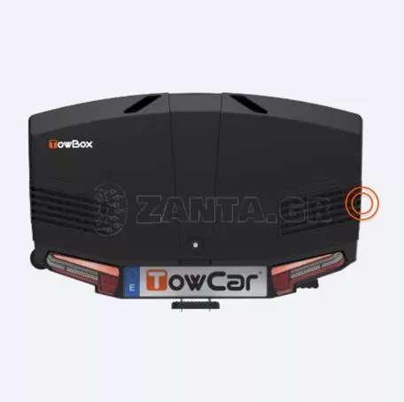 ENGANCHES ARAGON ΜΠΑΓΚΑΖΙΕΡΑ ΚΟΤΣΑΔΟΡΟΥ 400 LT TOWBOX V3 URBAN BLACK (ΜΑΥΡΟ) ΜΕ LED ΦΑΝΑΡΙΑ TB.TV3XNN0 