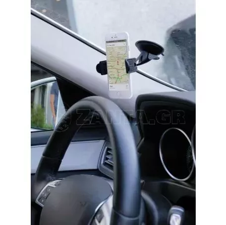 Lampa ΒΑΣΗ ΚΙΝΗΤΟΥ ΤΑΜΠΛΩ 	& ΠΑΡΜΠΡΙΖ ΜΕ ΒΕΝΤΟΥΖΑ SNAP FIN 55>80mm SILVER LINE L7253.0/T 