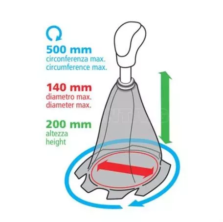 Lampa ΦΟΥΣΚΑ ΤΑΧΥΤΗΤΩΝ PREMIUM ΜΑΥΡΟ ΧΡΩΜΑ ΜΕ ΚΟΚΚΙΝΗ ΡΑΦΗ L0504.0 