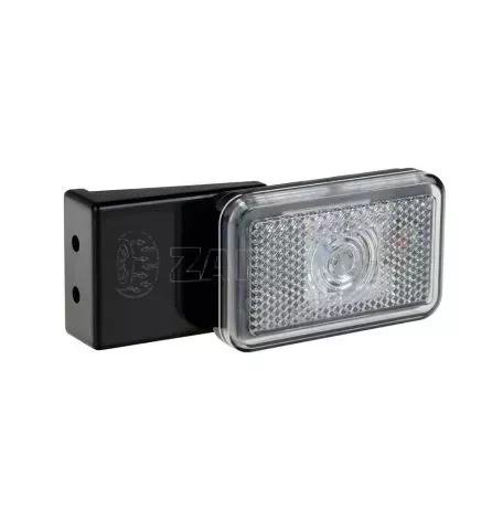 Lampa ΦΩΣ ΟΓΚΟΥ 12/24V  1LED ΜΕ ΒΑΣΗ ΚΑΙ ΑΝΑΚΛΑΣΤΗΡΑ ΛΕΥΚΟ  LAMPA - 1 TEM. L4156.0 
