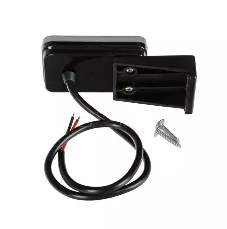 Lampa ΦΩΣ ΟΓΚΟΥ 12/24V  1LED ΜΕ ΒΑΣΗ ΚΑΙ ΑΝΑΚΛΑΣΤΗΡΑ ΛΕΥΚΟ  LAMPA - 1 TEM. L4156.0 
