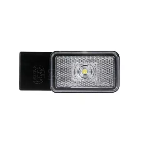 Lampa ΦΩΣ ΟΓΚΟΥ 12/24V  1LED ΜΕ ΒΑΣΗ ΚΑΙ ΑΝΑΚΛΑΣΤΗΡΑ ΛΕΥΚΟ  LAMPA - 1 TEM. L4156.0 