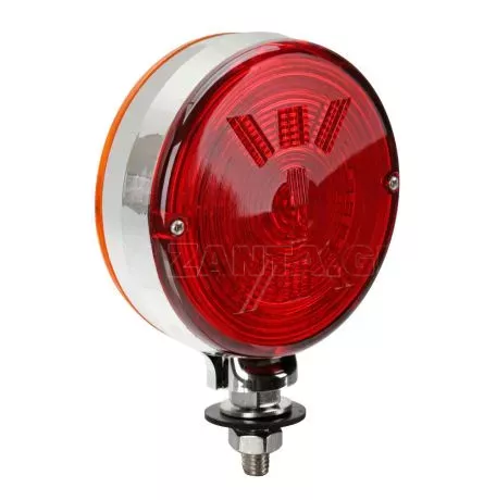 Lampa ΦΩΣ ΘΕΣΕΩΣ ΓΙΑ ΚΑΘΡΕΠΤΕΣ (ΣΚΟΥΛΑΡΙΚΙΑ) ΦΟΡΤΗΓΟΥ 24V 54LED ΚΟΚΚΙΝΟ/ΠΟΡΤΟΚΑΛΙ LOKI-STAR 105x40mm LAMPA - 1 TEM. L4146.3 