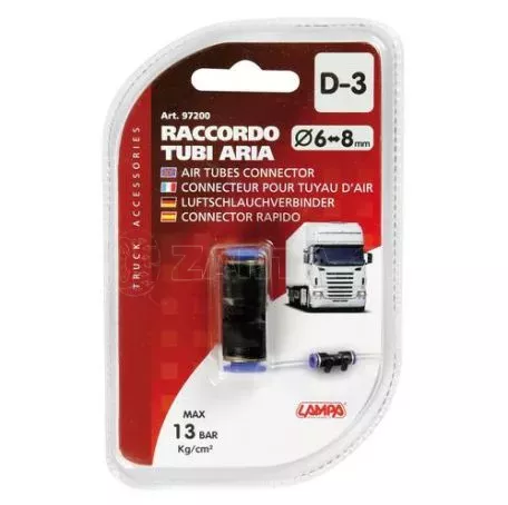 Lampa ΣΥΝΔΕΣΜΟΣ ΑΕΡΑ D-3 6>8mm 1 ΤΕΜΑΧΙΟ L9720.0