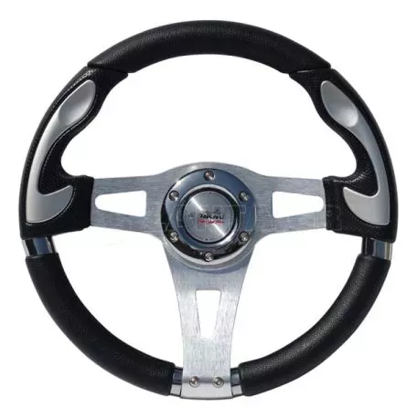Simoni Racing Τιμόνι Indianapolis Μαύρο 330mm SRINP330/N 