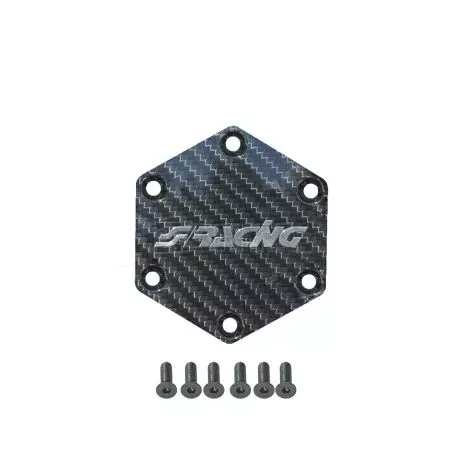Simoni Racing ΚΑΠΑΚΙ ΚΑΤΑΡΓΗΣΗΣ ΚΟΡΝΑΣ REAL CARBON ΓΙΑ ΤΙΜΟΝΙΑ 6ΤΡΥΠΑ ΑΓΩΝΙΣΤΙΚΟΥ ΤΥΠΟΥ SRHBD4 