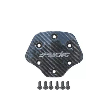 Simoni Racing ΚΑΠΑΚΙ ΚΑΤΑΡΓΗΣΗΣ ΚΟΡΝΑΣ REAL CARBON 90x112mm ΓΙΑ ΤΙΜΟΝΙΑ 6ΤΡΥΠΑ ΑΓΩΝΙΣΤΙΚΟΥ ΤΥΠΟΥ SRHBD1 