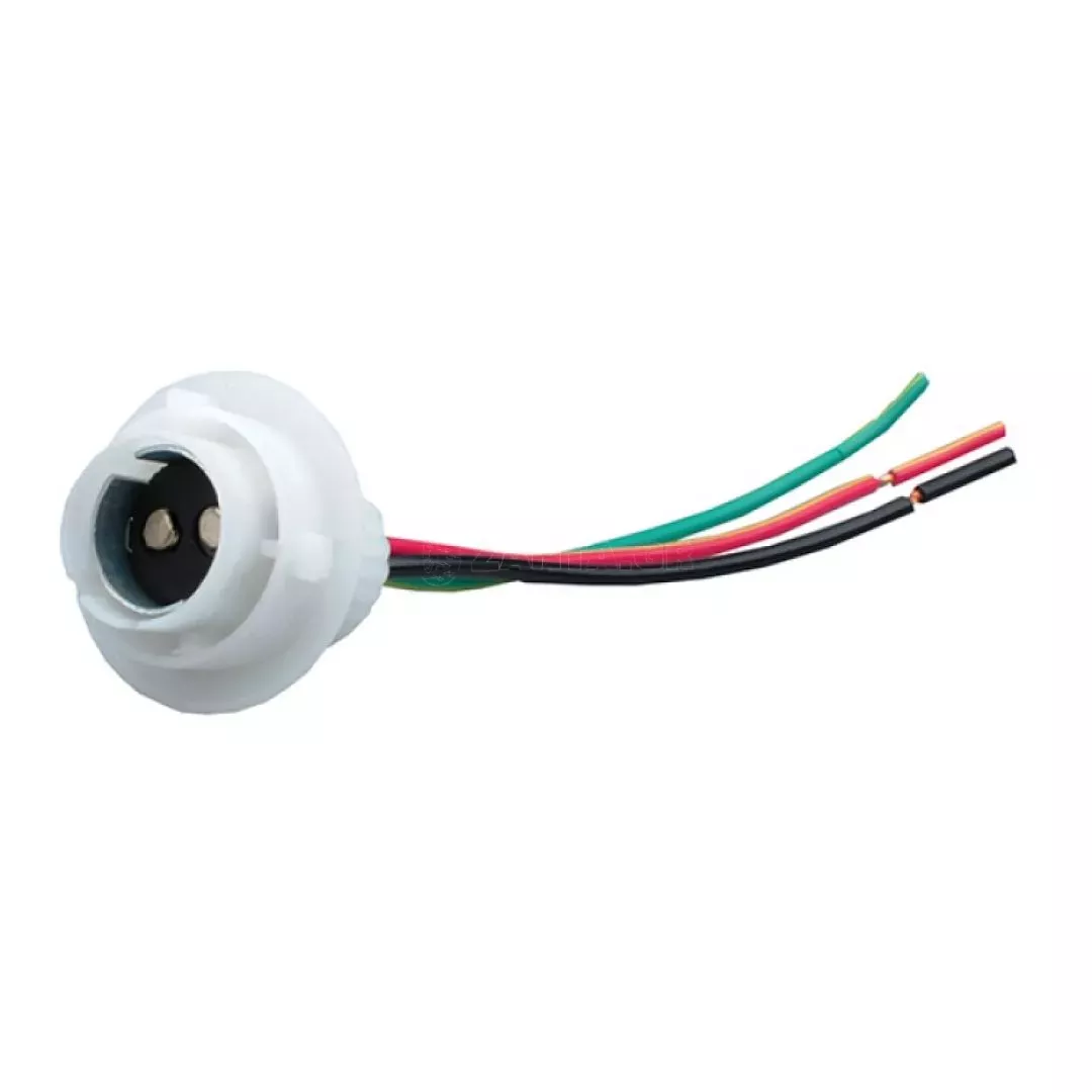 M-tech ΒΑΣΗ/ ΦΙΣΑ ΓΙΑ ΛΑΜΠΑΚΙ BAY15D ΜΕ ΚΑΛΩΔΙΟ 1ΤΕΜΑΧΙΟ GN009/MT