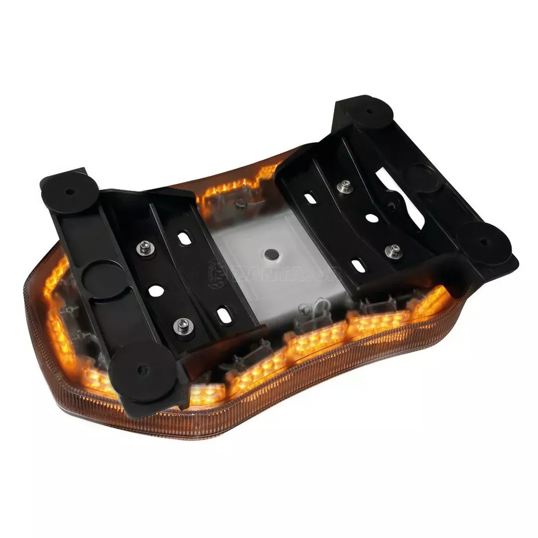 Lampa ΦΑΡΟΣ / ΣΤΡΟΜΠΟ ΜΠΑΡΑ 10-30V 64LED ΠΟΡΤΟΚΑΛΙ 16 ΧΡΗΣΕΩΝ ΜΕ ΦΙΣ ΑΝΑΠΤΗΡΑ ΒΙΔΩΤΟ (473x269mm) L7296.8