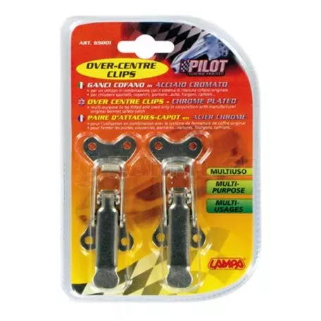 Lampa Αγκιστρα καπό χρωμίου L6500.1 
