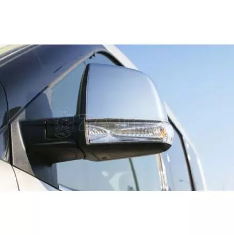Omtec ΚΑΠΑΚΙΑ ΚΑΘΡΕΠΤΩΝ ΓΙΑ FIAT DOBLO II MVN 2010+OPEL COMBO D MVN 2012 + ΧΡΩΜΙΟ 2 ΤΕΜ. ΜΕΤΑΛΛΙΚΑ ΚΚ.2524111/OM 