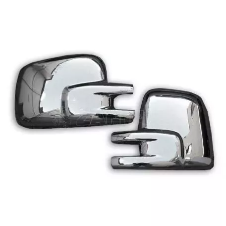 Omtec ΚΑΠΑΚΙΑ ΚΑΘΡΕΠΤΩΝ ΓΙΑ VW T4 TRANSPORTER/CARAVELLE 1990-2003 ΧΡΩΜΙΟΥ 2 ΤΕΜ. ΠΛΑΣΤΙΚΑ ΚΚ.7521111/OM 