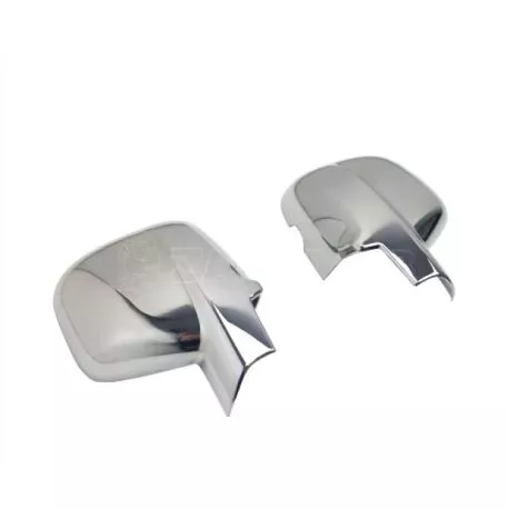 Omtec ΚΑΠΑΚΙΑ ΚΑΘΡΕΠΤΩΝ ΓΙΑ CITROEN BERLINGO 12+/JUMPY/SPACE TOURER/PEUGEOT EXPERT/PARTNER ΧΡΩΜΙΟ ΣΑΤΙΝΕ 2ΤΕΜ.ΠΛΑΣΤΙΚΑ ΚΚ.5725111S/OM 