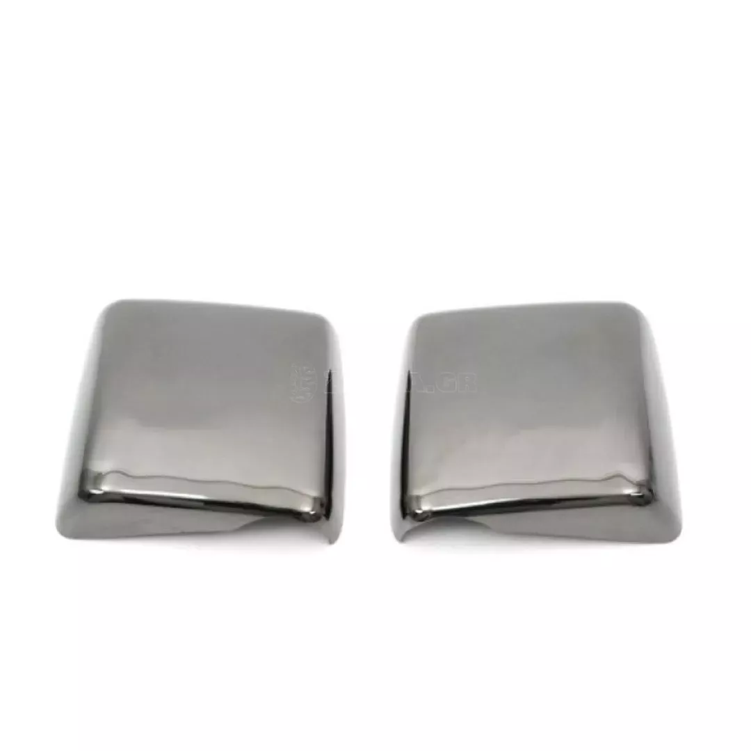 Omtec ΚΑΠΑΚΙΑ ΚΑΘΡΕΠΤΩΝ ΓΙΑ OPEL COMBO C MVN 2001-2011 ΧΡΩΜΙΟΥ ΣΑΤΙΝΕ 2 ΤΕΜ. ΠΛΑΣΤΙΚΑ ΚΚ.5220111S/OM