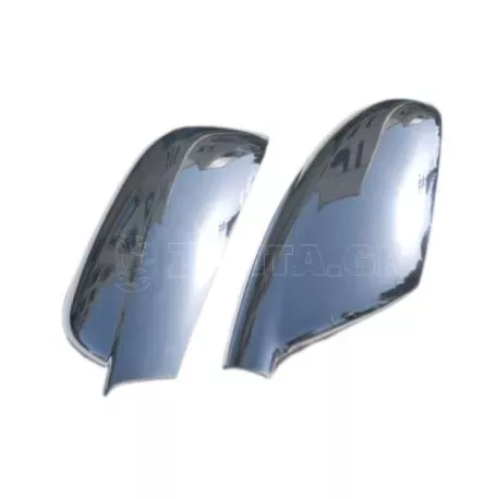 Omtec ΚΑΠΑΚΙΑ ΚΑΘΡΕΠΤΩΝ ΓΙΑ PEUGEOT 307 HB 5D/SW/CC 2001-2008 / PEUGEOT 407 SD/SW/CP 2004-2010 ΧΡΩΜΙΟΥ 2 ΤΕΜ. ΠΛΑΣΤΙΚΑ ΚΚ.5703111/OM 
