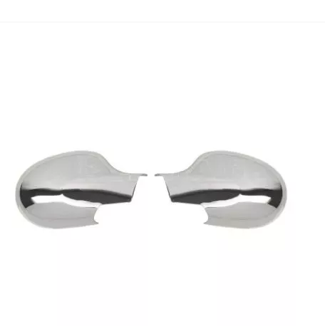 Omtec ΚΑΠΑΚΙΑ ΚΑΘΡΕΠΤΩΝ ΓΙΑ RENAULT TWINGO II HB 2001-2014 / SYMBOL /THALIA 2009-2013 ΧΡΩΜΙΟΥ ΣΑΤΙΝΕ 2 ΤΕΜ. ΠΛΑΣΤΙΚΑ ΚΚ.6110111S/OM 