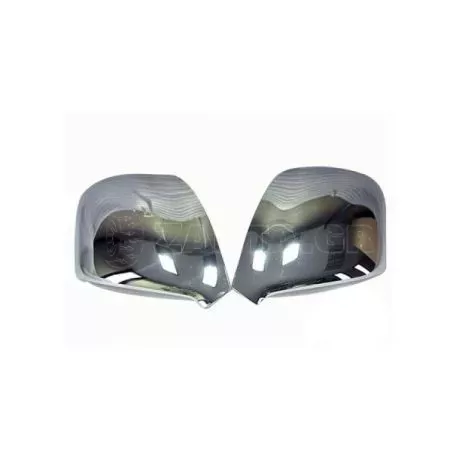 Omtec ΚΑΠΑΚΙΑ ΚΑΘΡΕΠΤΩΝ ΓΙΑ VW T5/T6 TRANSPORTER VAN 2010+/AMAROK ΧΡΩΜΙΟΥ 2 ΤΕΜ. ΜΕΤΑΛΛΙΚΑ ΚΚ.7530111/OM 
