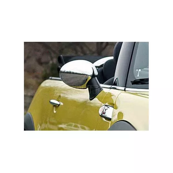 Omtec ΚΑΠΑΚΙΑ ΚΑΘΡΕΠΤΩΝ ΓΙΑ MINI CLUBMAN HB 3D R55 2007-2014 / COOPER R56 / R57 / R58 / R59 / COUNTRYMAN ΧΡΩΜΙΟ 2ΤΕΜ ΜΕΤΑΛΛΙΚΑ ΚΚ.4810111/OM