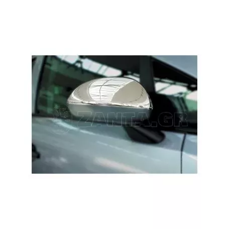 Omtec ΚΑΠΑΚΙΑ ΚΑΘΡΕΠΤΩΝ ΓΙΑ OPEL CORSA D HB 5D / 3D 2006-2015 / OPEL CORSA E HB 5D 2015+ ΧΡΩΜΙΟΥ 2 ΤΕΜ. ΜΕΤΑΛΛΙΚΑ ΚΚ.5213111/OM 