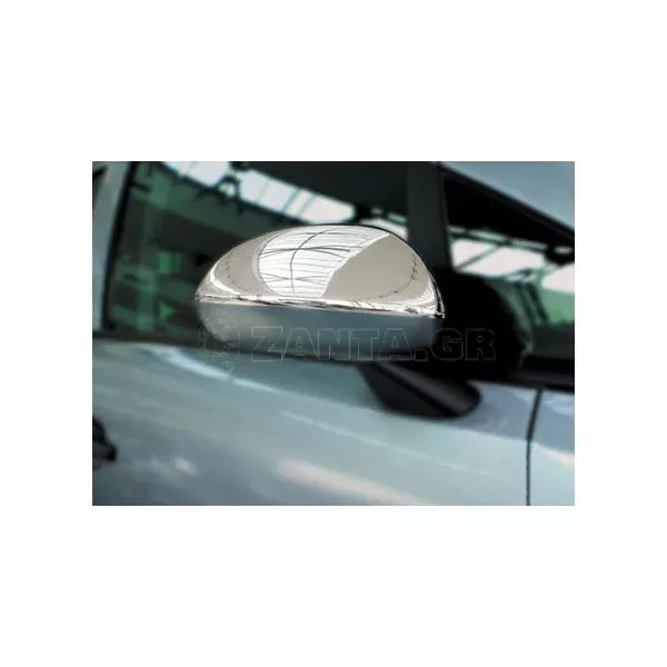 Omtec ΚΑΠΑΚΙΑ ΚΑΘΡΕΠΤΩΝ ΓΙΑ OPEL CORSA D HB 5D / 3D 2006-2015 / OPEL CORSA E HB 5D 2015+ ΧΡΩΜΙΟΥ 2 ΤΕΜ. ΜΕΤΑΛΛΙΚΑ ΚΚ.5213111/OM