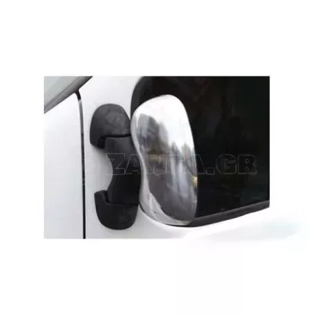 Omtec ΚΑΠΑΚΙΑ ΚΑΘΡΕΠΤΩΝ ΓΙΑ NISSAN PRIMASTAR / OPEL VIVARO / RENAULT TRAFFIC 2001-2014 ΧΡΩΜΙΟΥ 2 ΤΕΜ. ΜΕΤΑΛΛΙΚΑ ΚΚ.6121112/OM 