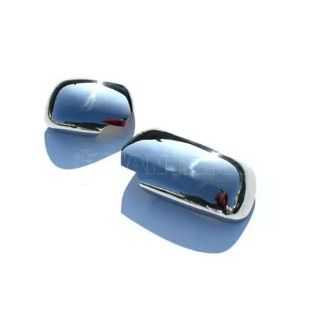 Οmtec SKODA OCTAVIA I (A4) 00>04 / SKODA OCTAVIA II (A5) 04>13 ΚΑΠΑΚΙΑ ΚΑΘΡΕΦΤΩΝ ΧΡΩΜΙΟΥ 2 ΤΕΜ. ΜΕΤΑΛΛΙΚΑ ΑΣΥΜΜΕΤΡΑ ΚΚ.6601111/OM 