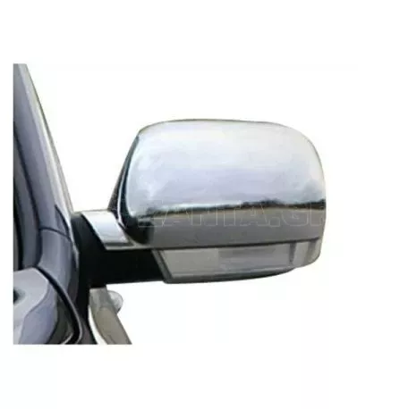 Omtec ΚΑΠΑΚΙΑ ΚΑΘΡΕΠΤΩΝ ΓΙΑ VW TOUAREG SUV 2008-2010 ΧΡΩΜΙΟΥ 2 ΤΕΜ. ΜΕΤΑΛΛΙΚΑ ΚΚ.7529111/OM 
