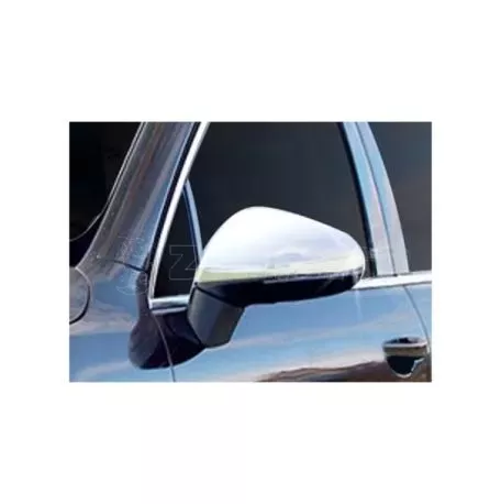 Omtec ΚΑΠΑΚΙΑ ΚΑΘΡΕΠΤΩΝ ΓΙΑ VW TOUAREG SUV 2010-2015 ΧΡΩΜΙΟΥ 2 ΤΕΜ. ΜΕΤΑΛΛΙΚΑ ΚΚ.7533111/OM 