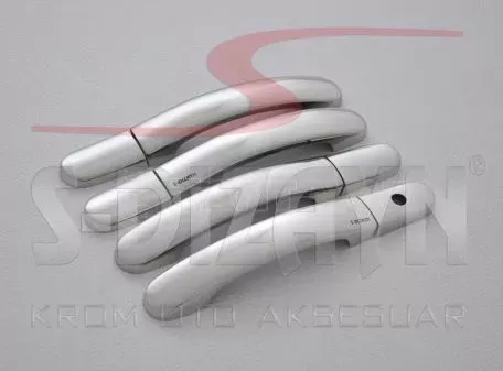 S-DIZAYN ΧΕΡΟΥΛΙΑ ΠΟΡΤΑΣ ΓΙΑ FORD FIESTA HB 5D 02-09  ΧΡΩΜΙΟ ΜΕΤΑΛΛΙΚΑ 4ΠΟΡΤΕΣ 4ΤΕΜ ΧΠ.5906120/SD 