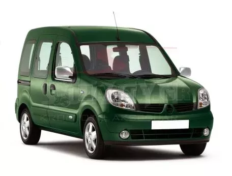 S-DIZAYN ΚΑΠΑΚΙΑ ΚΑΘΡΕΠΤΗ ΧΡΩΜΙΟΥ ΜΕΤΑΛΛΙΚΑ ΓΙΑ RENAULT KANGOO 1 04-07 Χρωμίου ABS ΚΚ.7007011/SD 