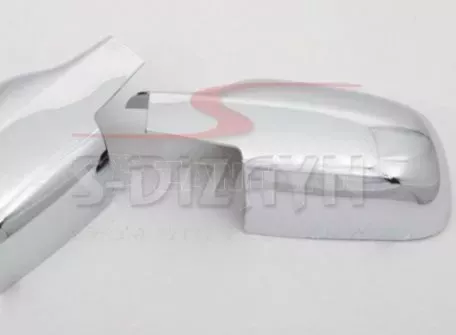 S-DIZAYN ΚΑΠΑΚΙΑ ΚΑΘΡΕΠΤΗ ΧΡΩΜΙΟΥ ΜΕΤΑΛΛΙΚΑ ΓΙΑ RENAULT MEGANE 2 04-10 Χρωμίου ABS ΚΚ.7012011/SD 