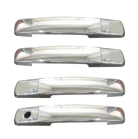 S-DIZAYN ΧΕΡΟΥΛΙΑ ΠΟΡΤΑΣ ΓΙΑ NISSAN QASHQAI 07-10  ΧΡΩΜΙΟ ΜΕΤΑΛΛΙΚΑ 4ΠΟΡΤΕΣ 4ΤΕΜ ΧΠ.6607120/SD 