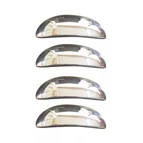 S-DIZAYN ΧΕΡΟΥΛΙΑ ΠΟΡΤΑΣ ΓΙΑ PEUGEOT 206 HB 5D /SEDAN /SW 98-12  ΧΡΩΜΙΟ ΜΕΤΑΛΛΙΚΑ 4ΠΟΡΤΕΣ 4ΤΕΜ ΧΠ.6903120/SD 
