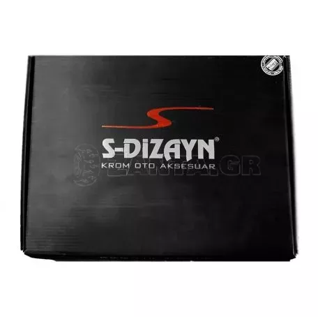 S-DIZAYN ΧΕΡΟΥΛΙΑ ΠΟΡΤΑΣ ΓΙΑ VW PASSAT 4D 2008+  (ΧΡΩΜΙΟ) - 4 ΤΕΜ. ΧΠ.7660120/SD 