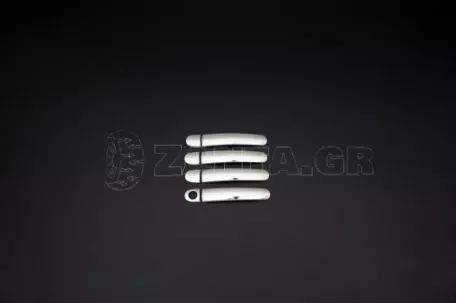 S-DIZAYN ΧΕΡΟΥΛΙΑ ΠΟΡΤΑΣ ΓΙΑ VW POLO HB 3D 2009-2017  ΧΡΩΜΙΟ ΜΕΤΑΛΛΙΚΑ 2ΠΟΡΤΕΣ 2ΤΕΜ ΧΠ.7618121/SD 