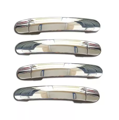 S-DIZAYN ΧΕΡΟΥΛΙΑ ΠΟΡΤΑΣ ΓΙΑ VW TIGUAN 5D 2007+  ΧΡΩΜΙΟ ΜΕΤΑΛΛΙΚΑ 4ΤΕΜ ΧΠ.7630120/SD 
