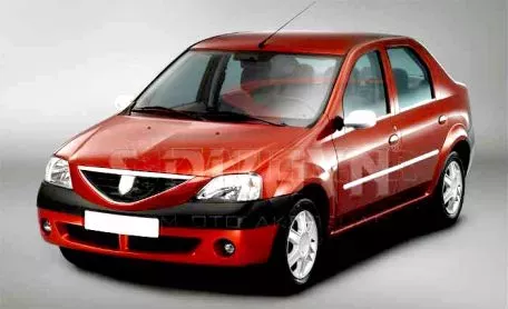 S-DIZAYN ΚΑΠΑΚΙΑ ΚΑΘΡΕΠΤΗ ΧΡΩΜΙΟΥ ΜΕΤΑΛΛΙΚΑ ΓΙΑ DACIA LOGAN 2005-2008 ΚΚ.5602011/SD 