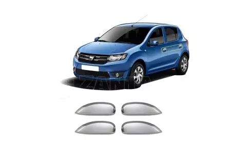 S-DIZAYN ΧΕΡΟΥΛΙΑ ΠΟΡΤΑΣ ΓΙΑ DACIA SANDERO 2 4D 2013+  ΧΡΩΜΙΟ ΜΕΤΑΛΛΙΚΑ 4ΤΕΜ ΧΠ.5607120/SD 